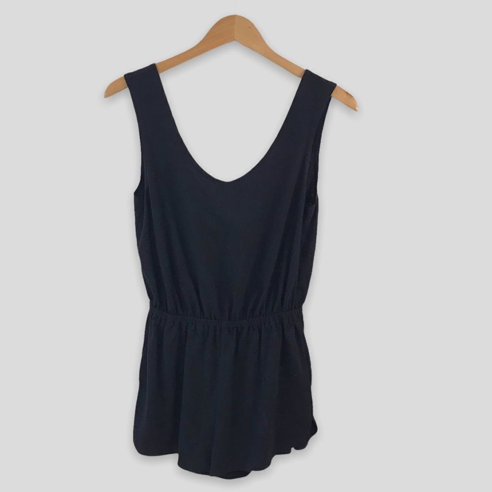 Xhilaration black romper